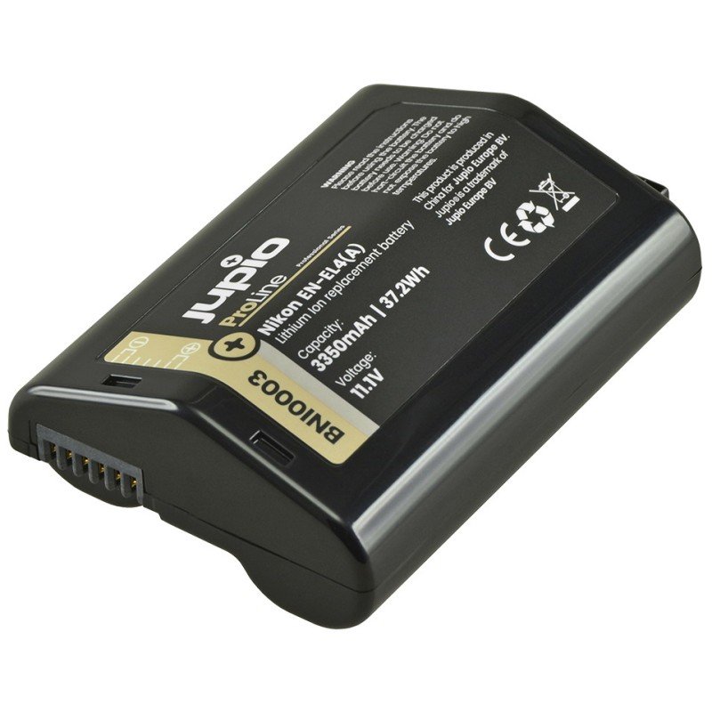 Jupio ProLine Nikon EN-EL4 / EN-EL4A accu - 3350mAh