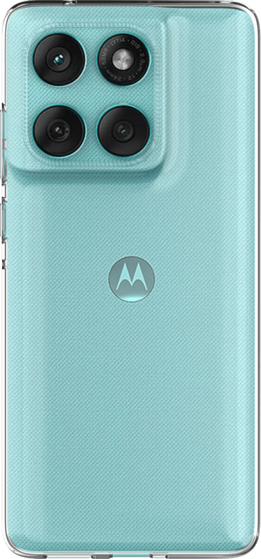 Just in Case Soft Design Motorola Edge 60 Fusion Back Cover Transparant