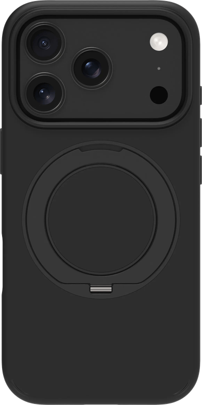 BlueBuilt Protective Back Cover met Standaard iPhone 18 Pro Zwart