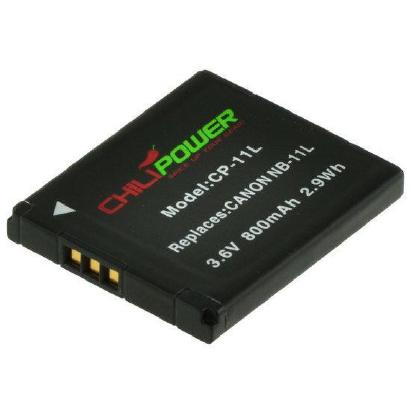 ChiliPower NB-11L accu voor Canon - 800mAh