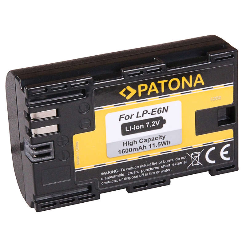 Canon LP-E6N accu (Patona)