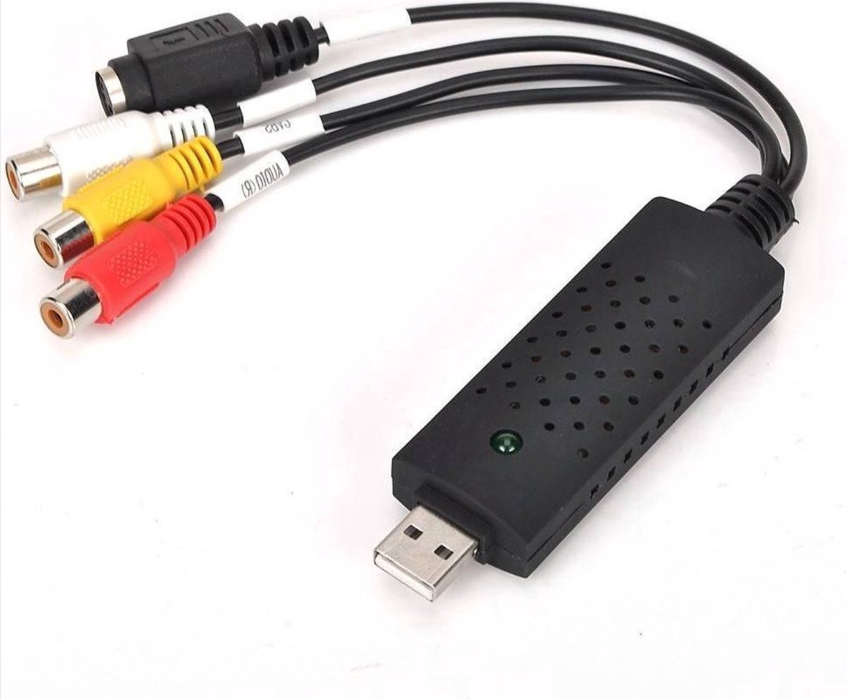 *** Capture naar USB2.0 - Audio-Video _Grabber - Eenvoudige CAPture - Video digitaliseren - Videobanden - Digitaliseren - Video omzetten - van Heble® ***