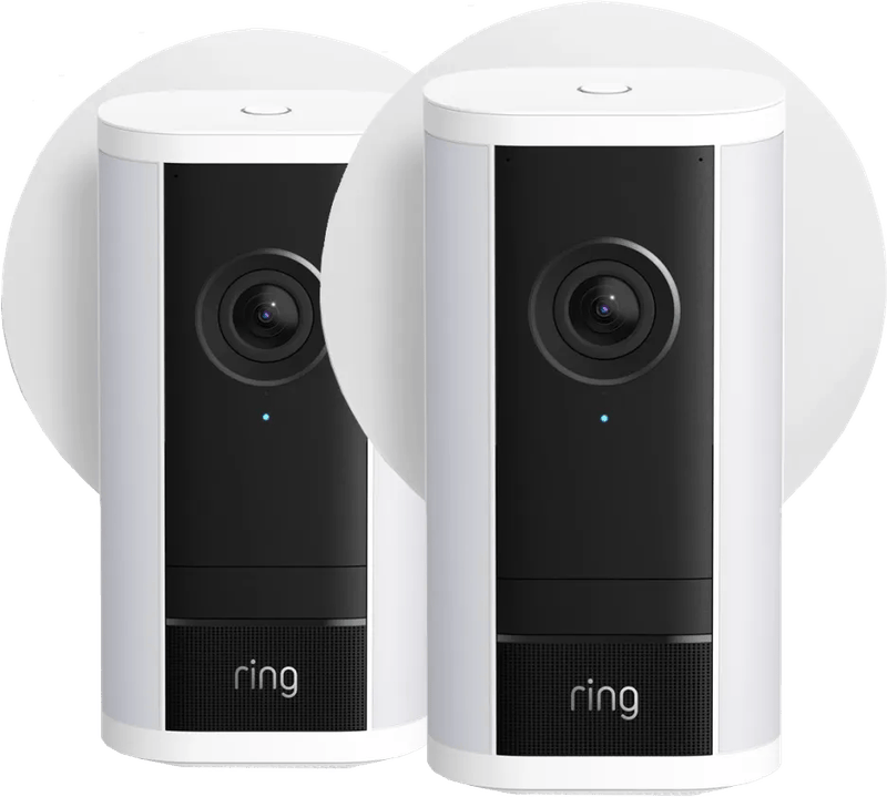 Ring Spotlight Camera Pro 2e Generatie Bedraad Wit Duo Pack