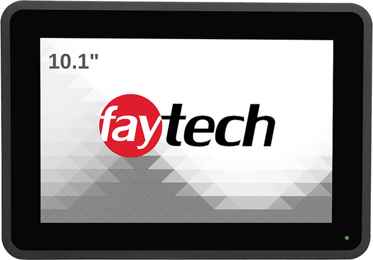 10,1 inch capacitive touch monitor, faytech, FT10TMCAPOB, RTD2556, 1280x800, 25.6 cm
