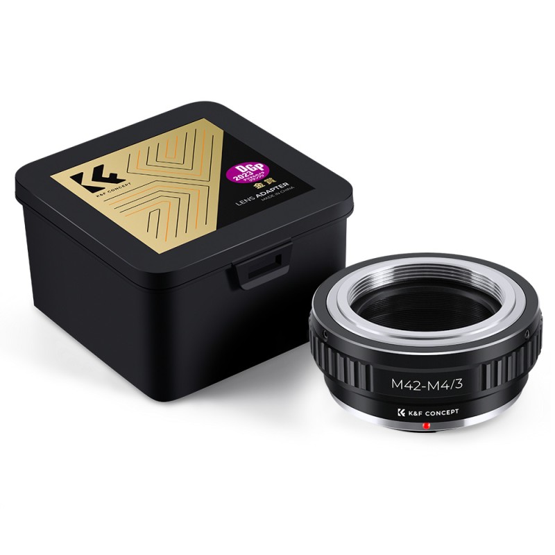 K&F Concept lensadapter M42 naar Micro 4/3 voor Olympus en Panasonic camera's
