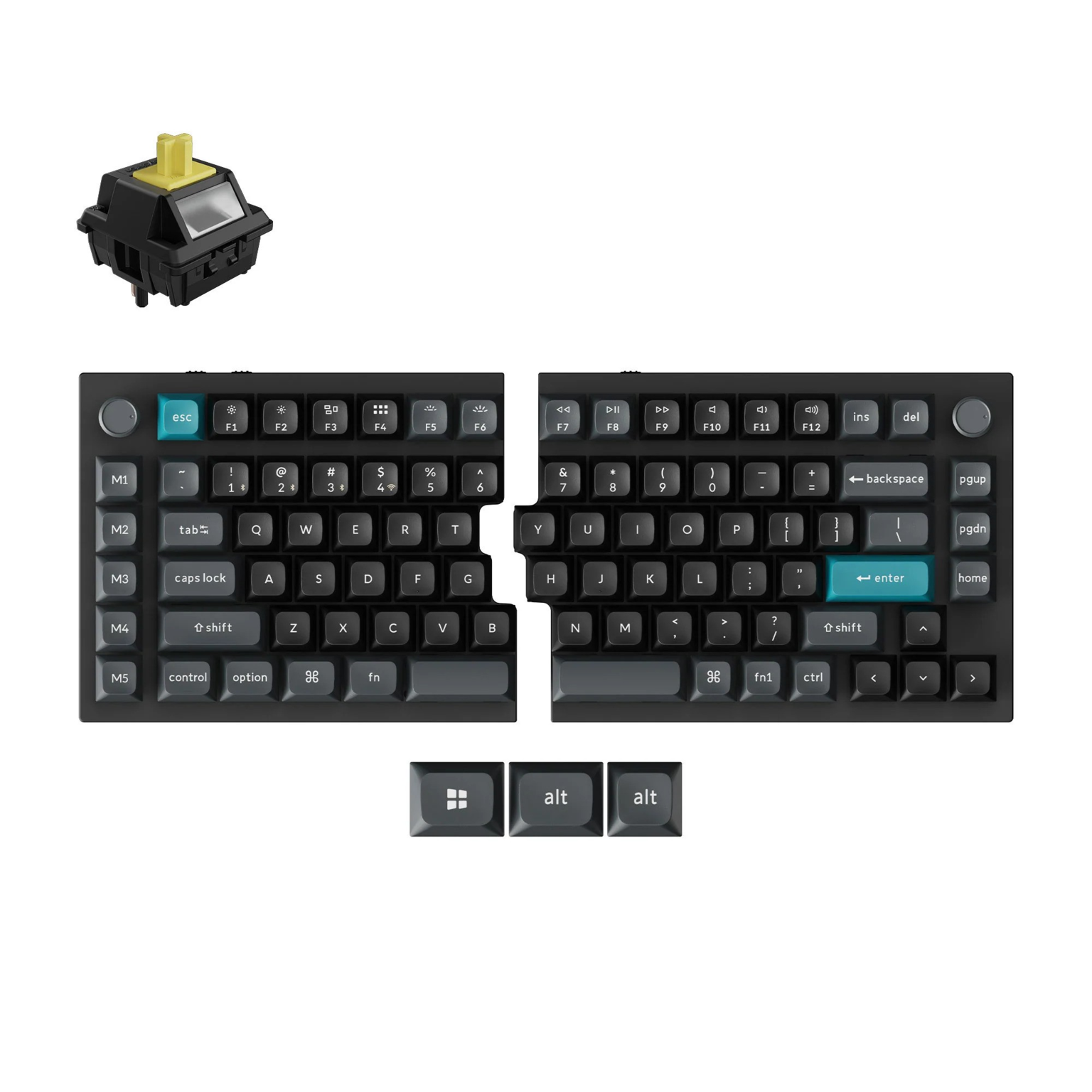 Keychron Q11 Ultra 8K banana toetsenbord