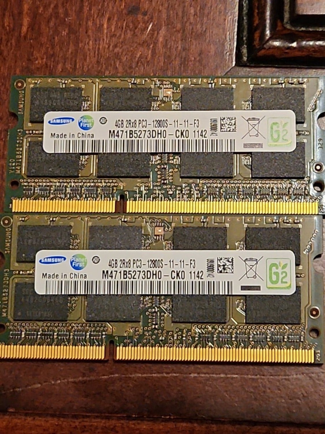 Samsung M471B5273DH0-CK0 – 4GB DDR3 RAM – 1600MHz – PC3-12800S – 204-Pin SO-DIMM – CL11 – 1,5V