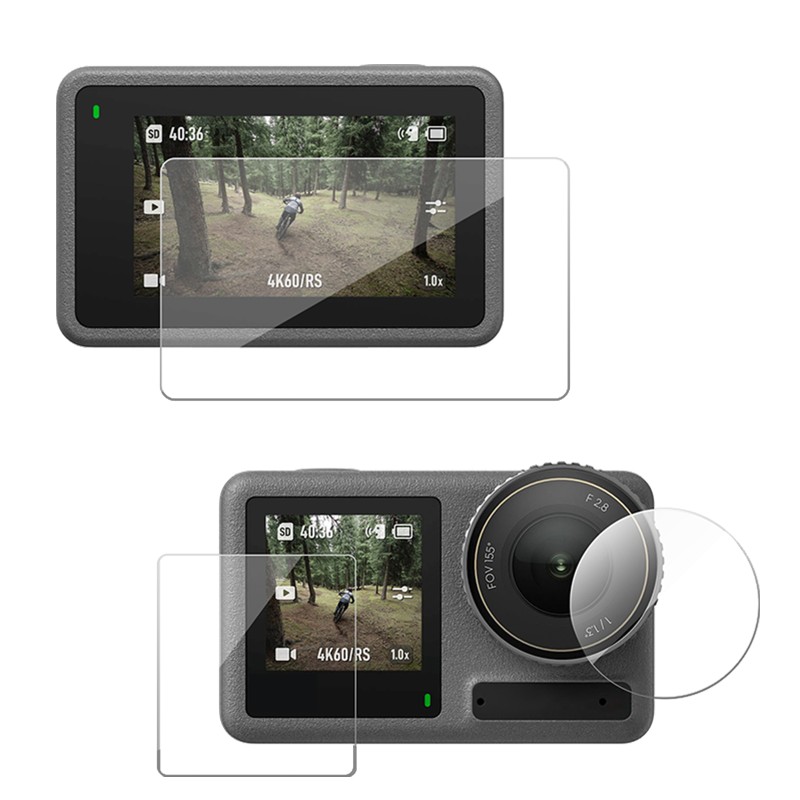 Telesin Screenprotector-set Folie voor DJI Osmo Action 5 Pro