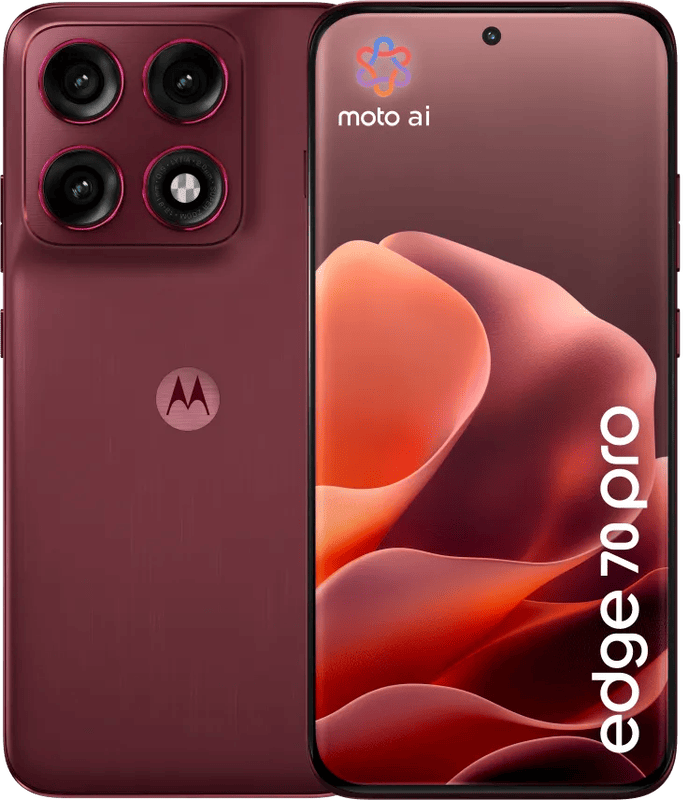 Motorola Edge 70 Pro 256GB Rood 5G