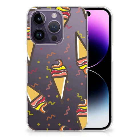 Apple iPhone 14 Pro | Siliconen Case | Icecream