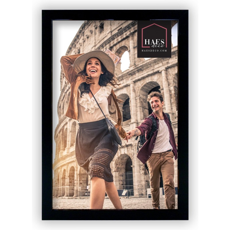 Haes Deco Houten fotolijst Roma zwart voor 1 foto formaat 20x30 - SP13930