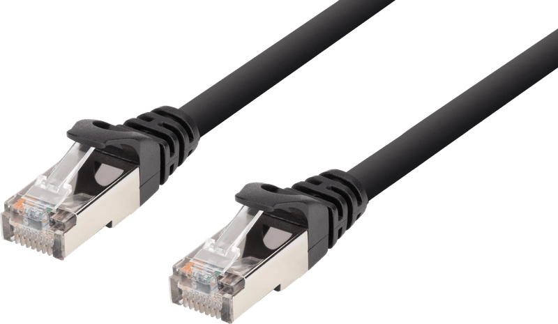 BlueBuilt Netwerkkabel FTP CAT6 0,5 meter Zwart