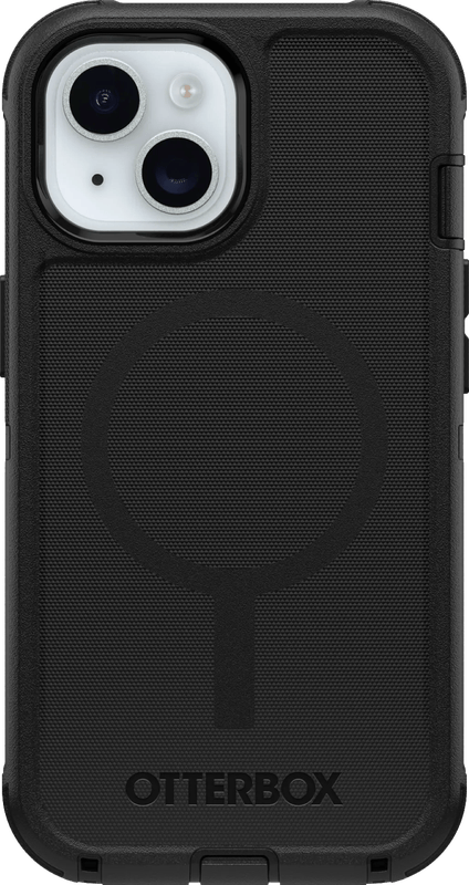 OtterBox Defender Apple iPhone 13, 14 en 15 Back Cover met Magneet Zwart