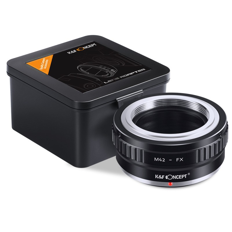 K&F Concept lensadapter koper M42 naar Fujifilm X-mount voor X-series camera's
