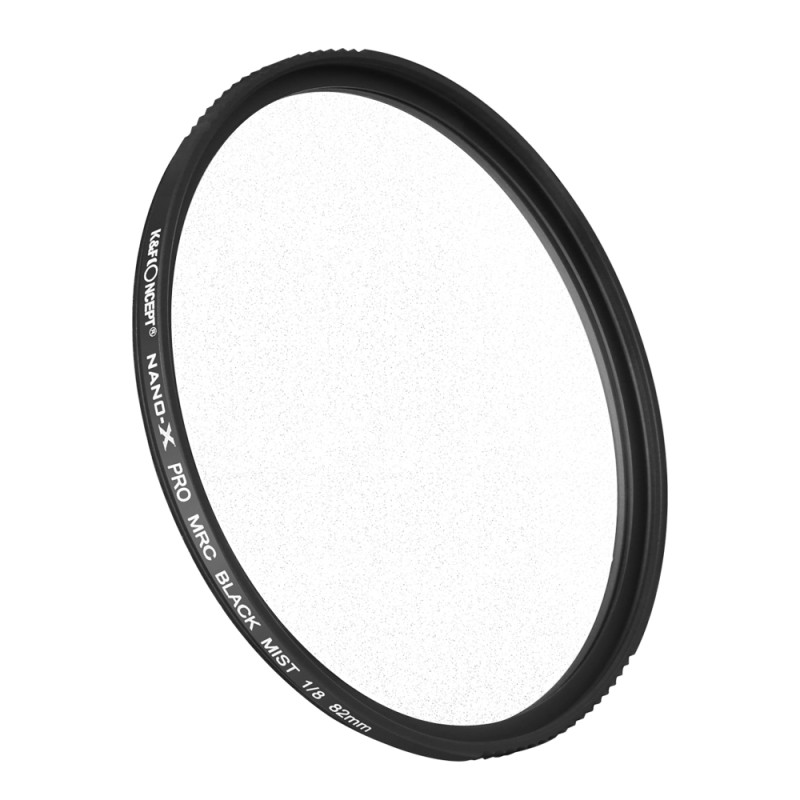 K&F Concept 1/8 black mist filter Nano X 77mm - waterdicht en krasbestendig met groene coating
