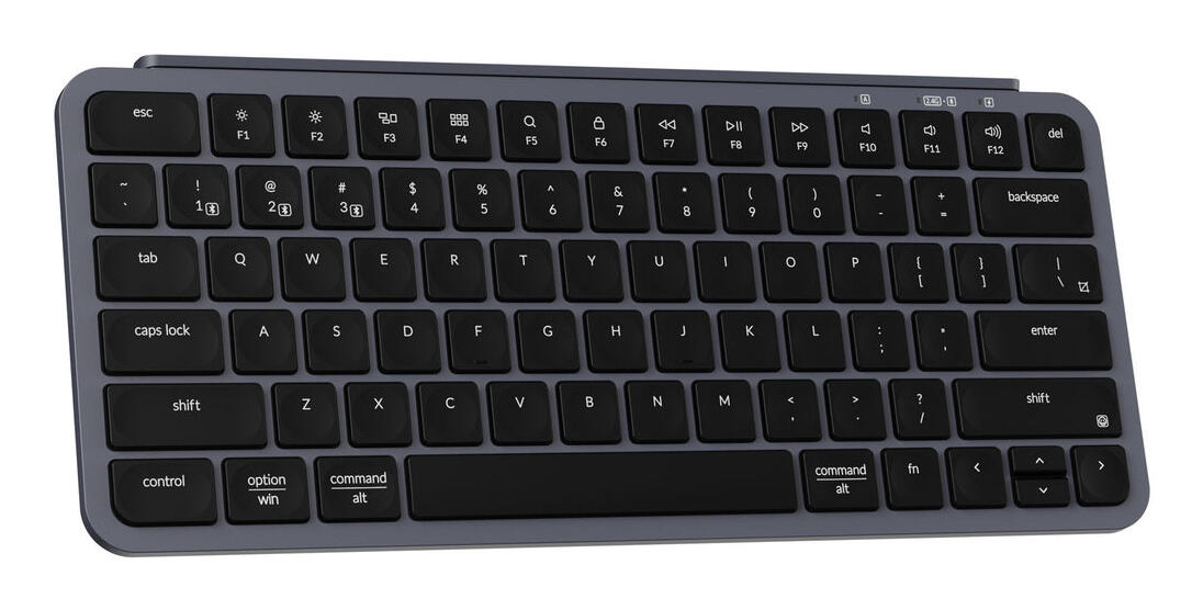 Keychron B1 Pro Ultra-Slim toetsenbord grijs