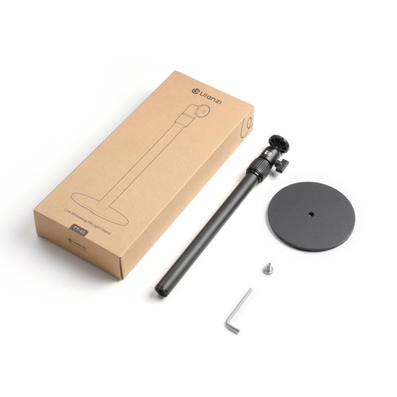 Ulanzi desktop stand met base en balhoofd voor lamp