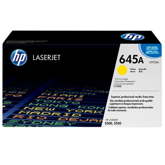HP 642A toner geel