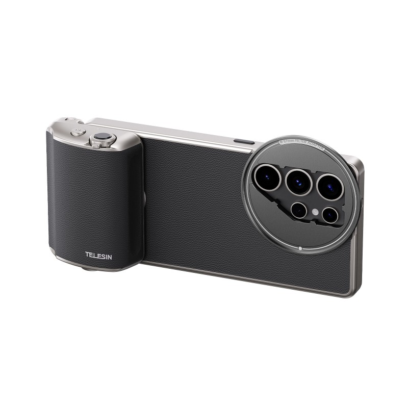 Telesin FunShot MasterGrip voor Samsung S25 Ultra met remote control en filtermount