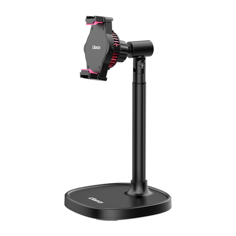 Ulanzi SK-06 smartphone tafelstandaard met cooling fan en 360° rotatie