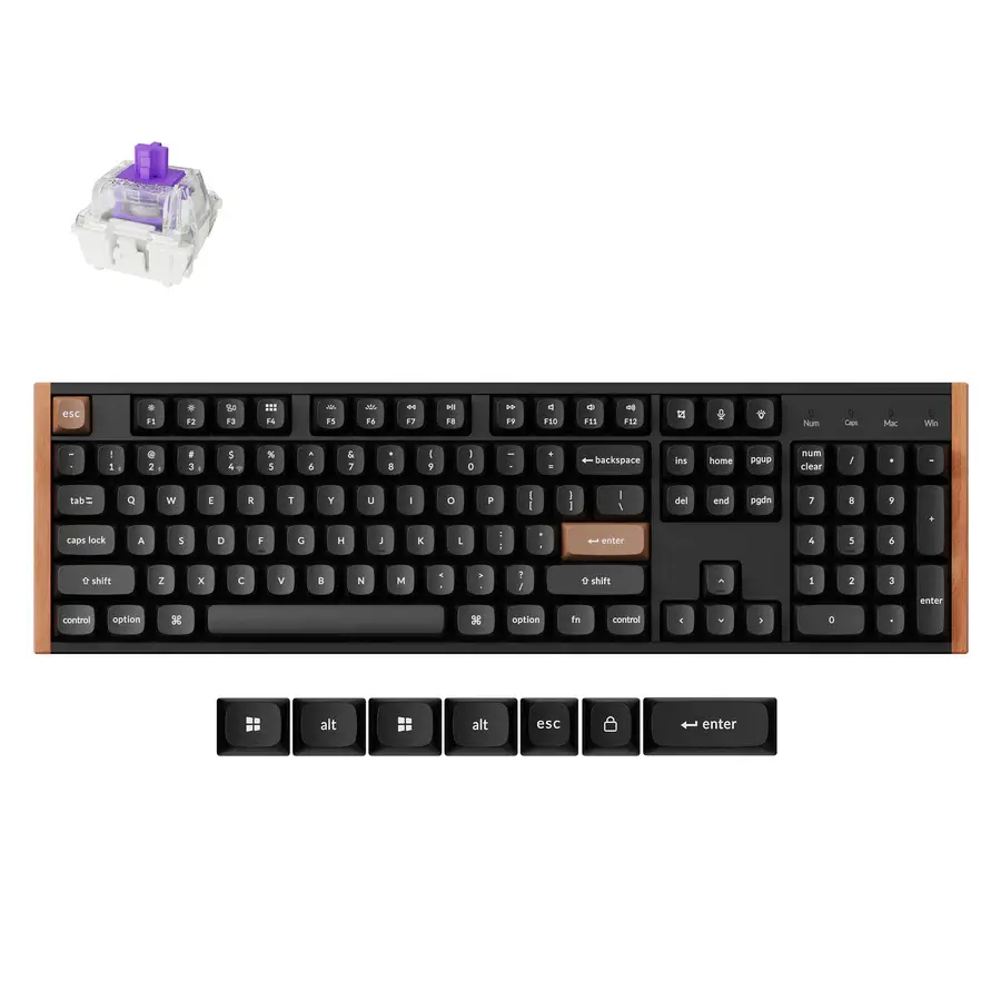 Keychron K10 HE Special edition zwart