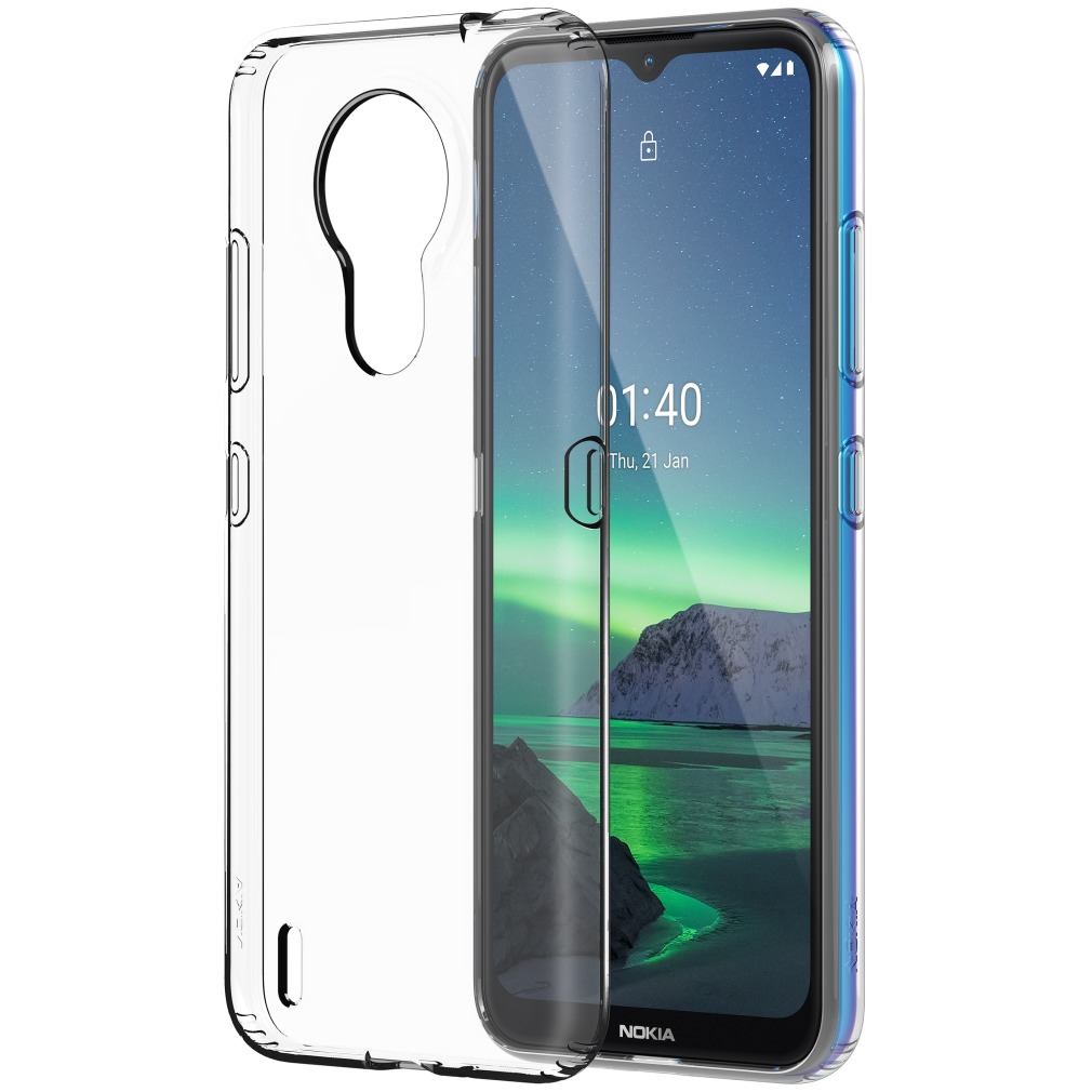Nokia clear case voor Nokia 1.4 Telefoonhoesje Transparant