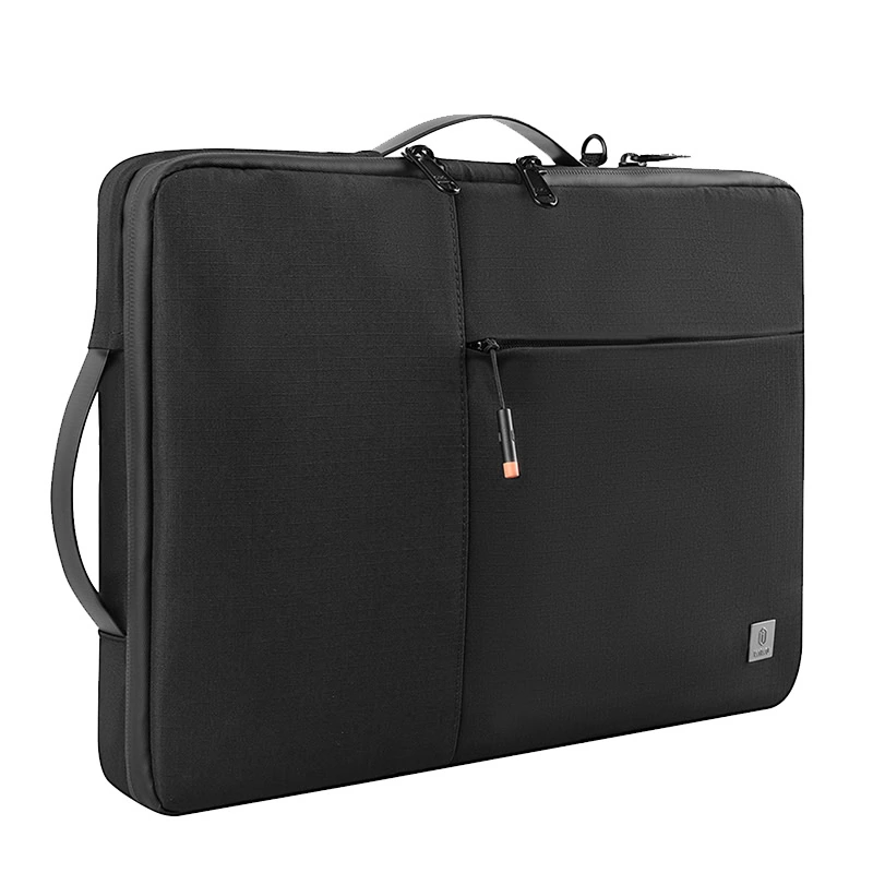 Alpha Dubbel laags laptop sleeve - 14 inch - Zwart