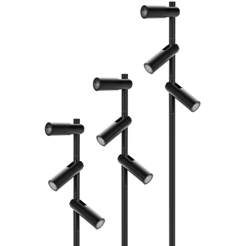 In-Lite AIM TRIPLE - Modulaire tuinspot met 3 verstelbare lichtbronnen · winkelcode INL-99320030-B1-YE