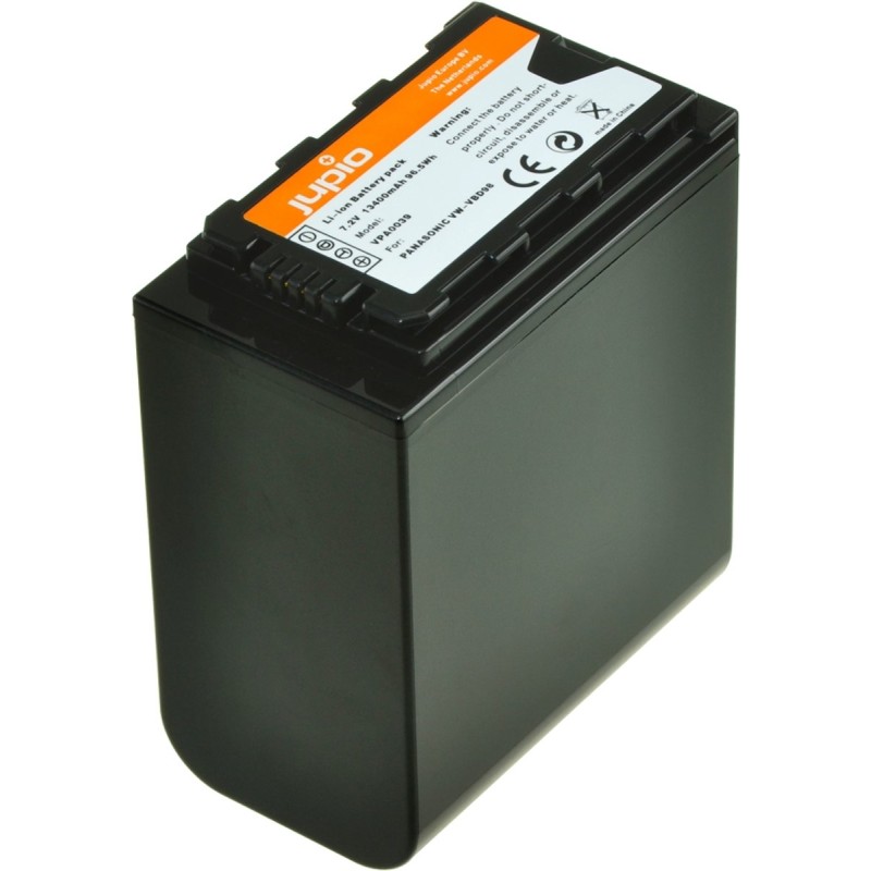 Jupio camera-accu VW-VBD98 / AG-VBR118G voor Panasonic - 13.400mAh