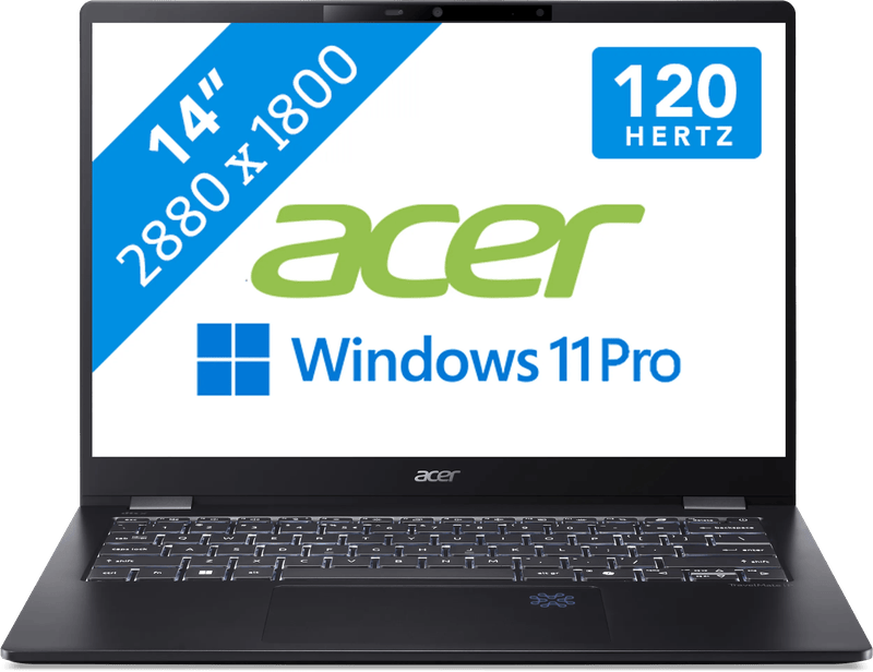 Acer TravelMate P6 14 AI TMP614-54-TCO-70QD QWERTY