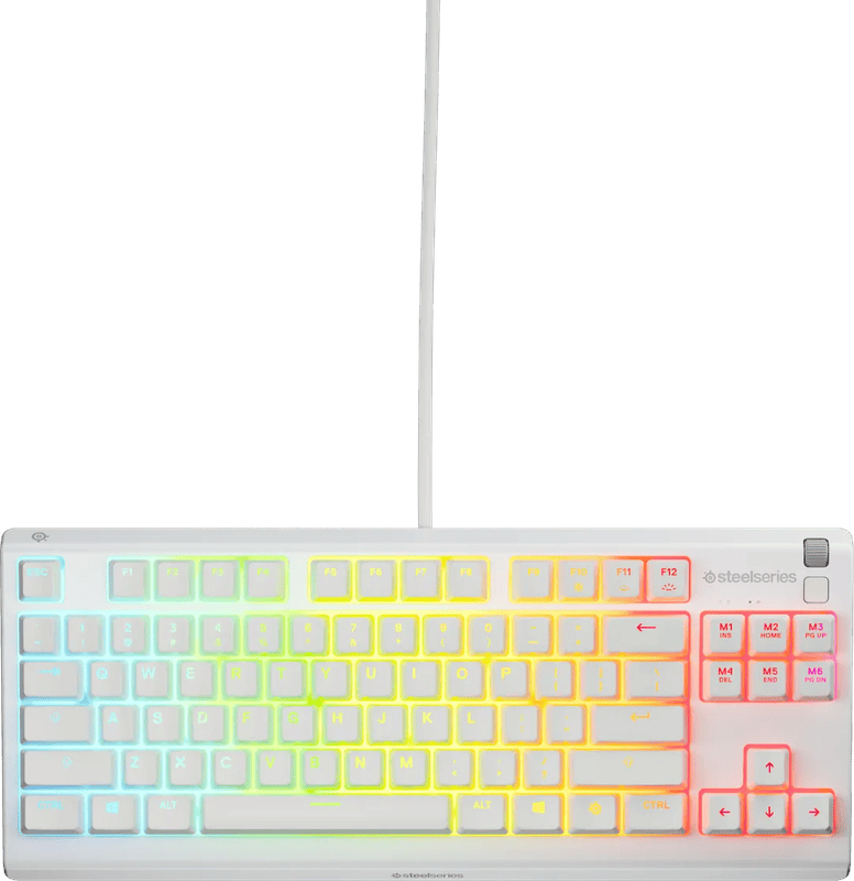 SteelSeries Apex 3 TKL Gaming Toetsenbord Qwerty Wit