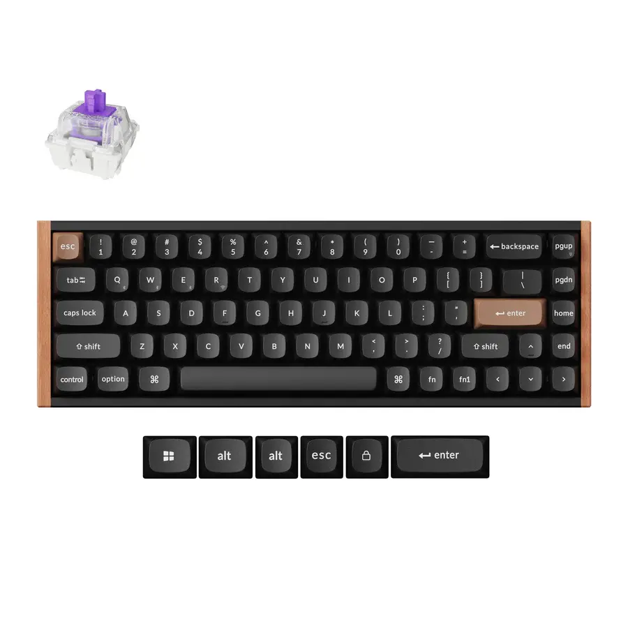 Keychron K6 HE Special edition zwart