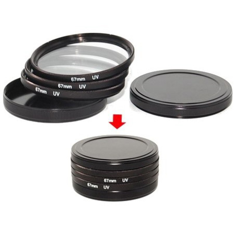 JJC Metalen Filter bewaarset - 77mm