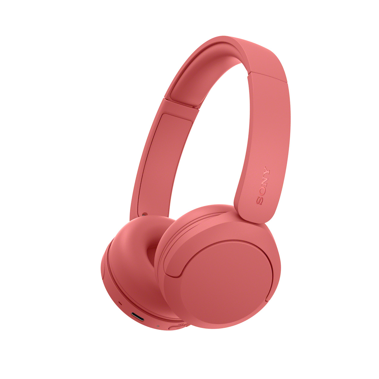Sony WH-CH535 On-ear hoofdtelefoon Rood