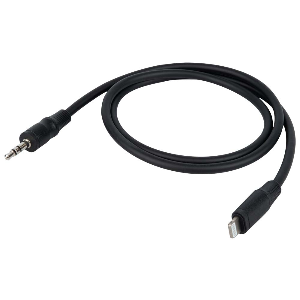 DAP FL103 verloopkabel lightning naar stereo mini-jack 75cm