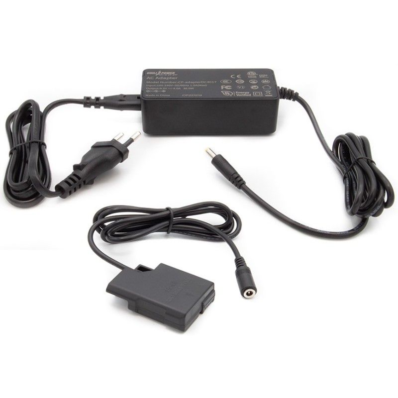 ChiliPower Netadapter EP-5A voor Nikon - plus EN-EL14 dummy accu - Adapter Kit