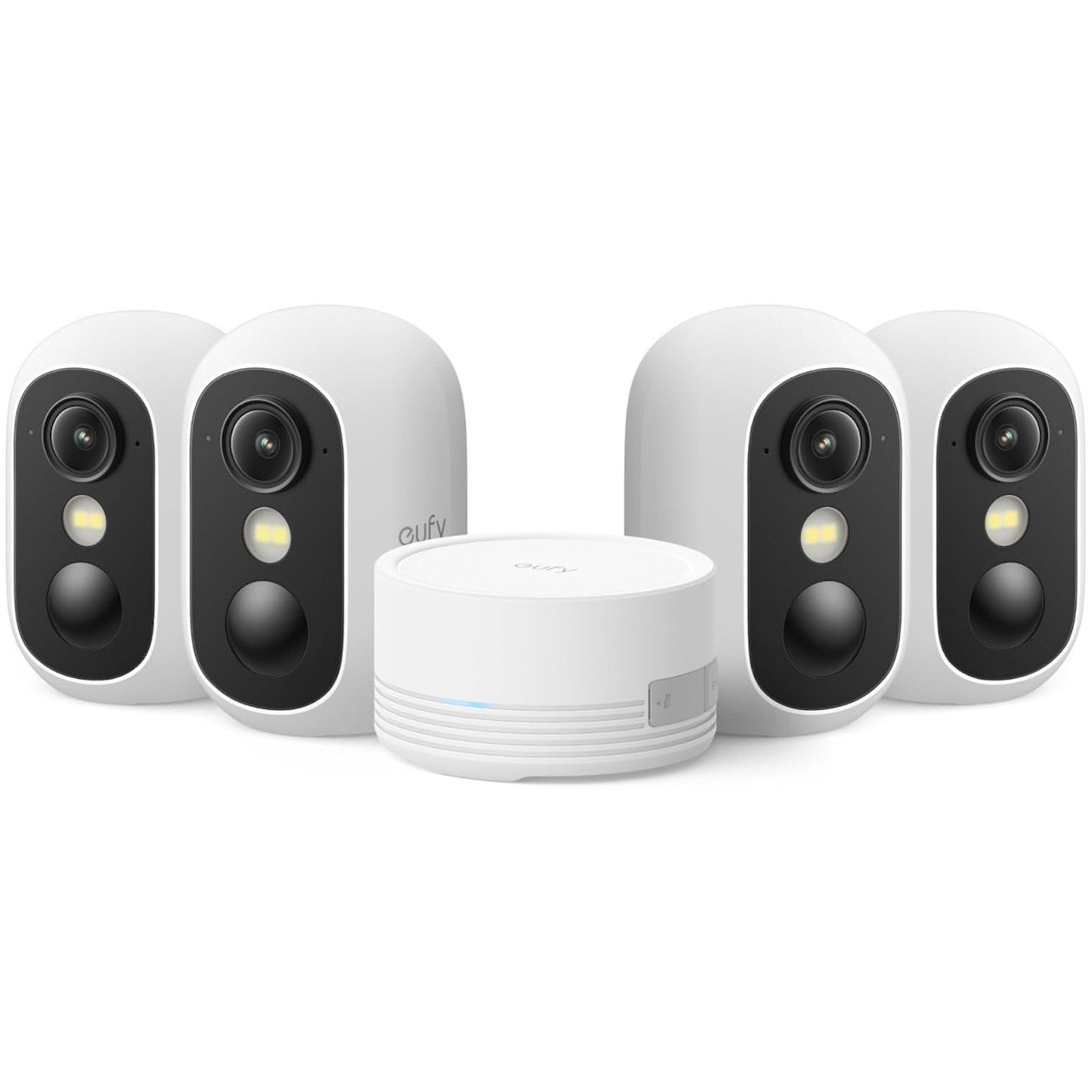 Eufy C35 4-Cam Kit IP-camera Wit