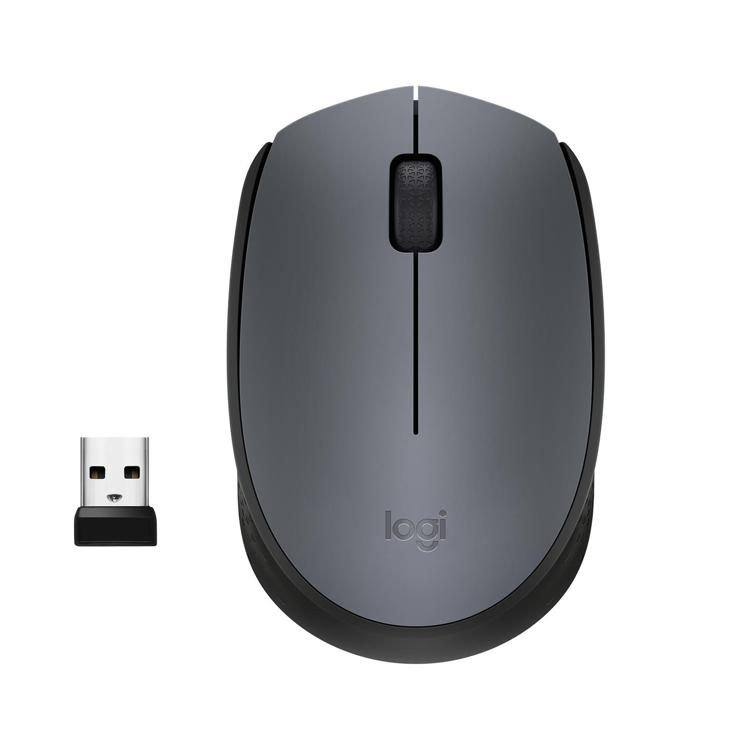 Logitech M170 muis grijs
