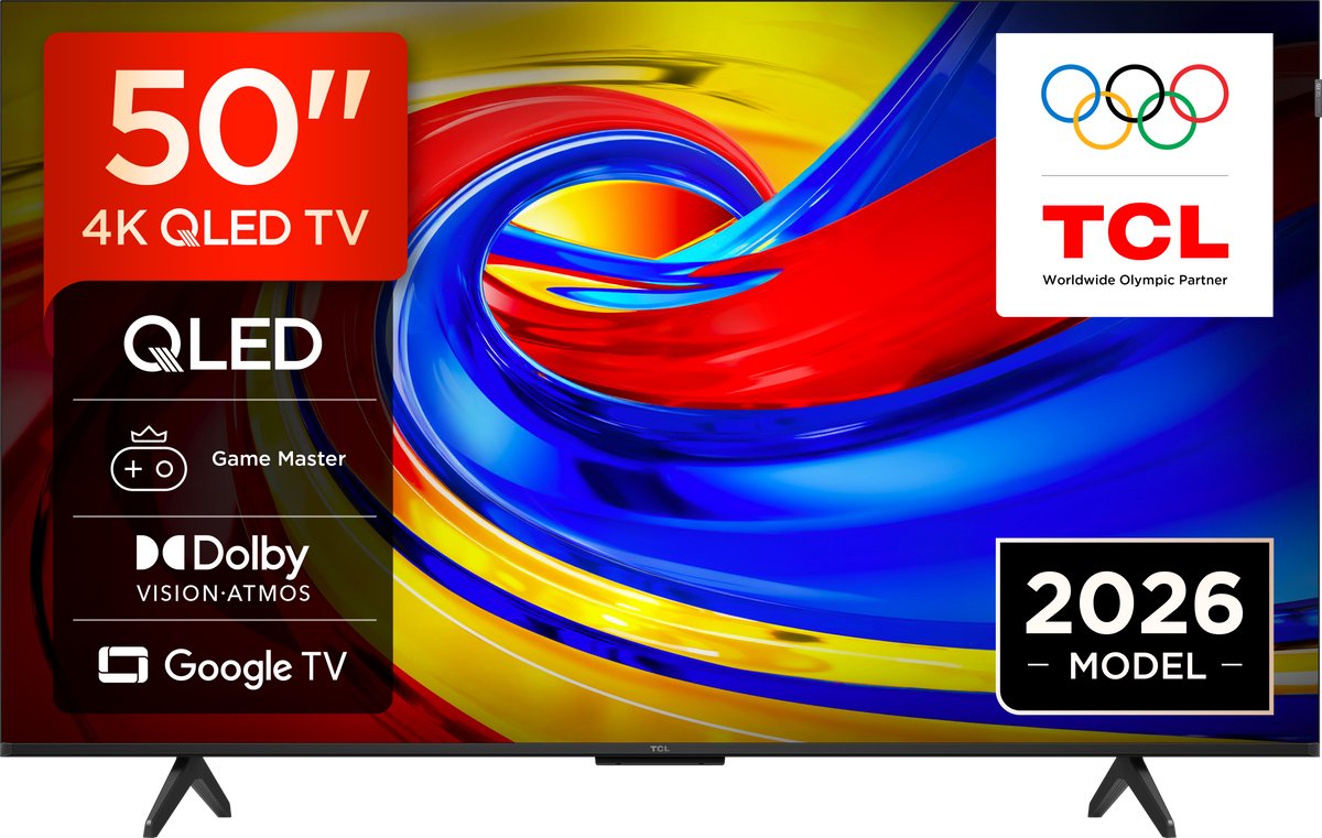 TCL 50P79L - 50 inch - 4K QLED - 2026 - Smart TV