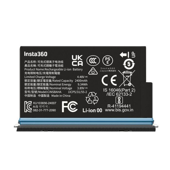 Insta360 X5 battery