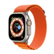 Alpine Loop nylon bandje - Oranje - Geschikt voor Apple Watch 44mm / 45mm / 46mm / 49mm