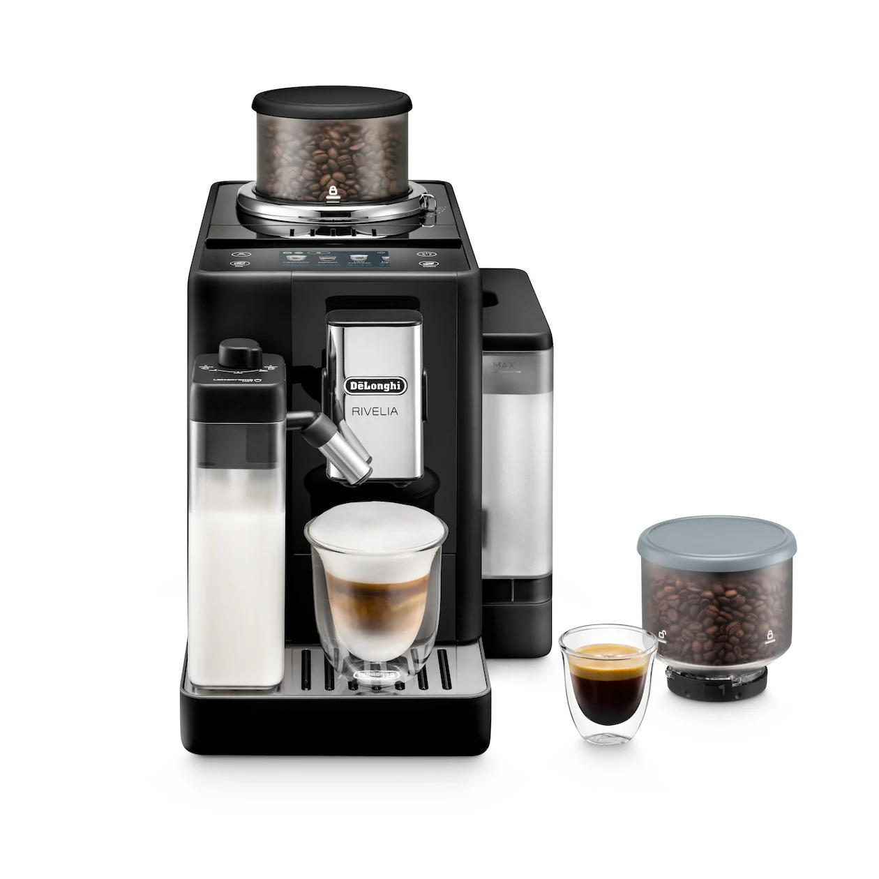 De'Longhi Rivelia EXAM440.55.B Volautomaat Zwart