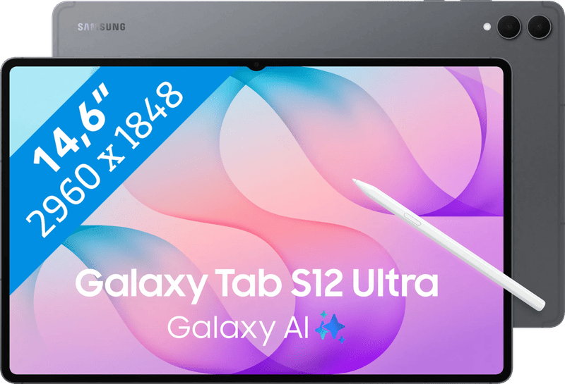 Samsung Galaxy Tab S12 Ultra 14,6 inch 1TB Wifi Grijs