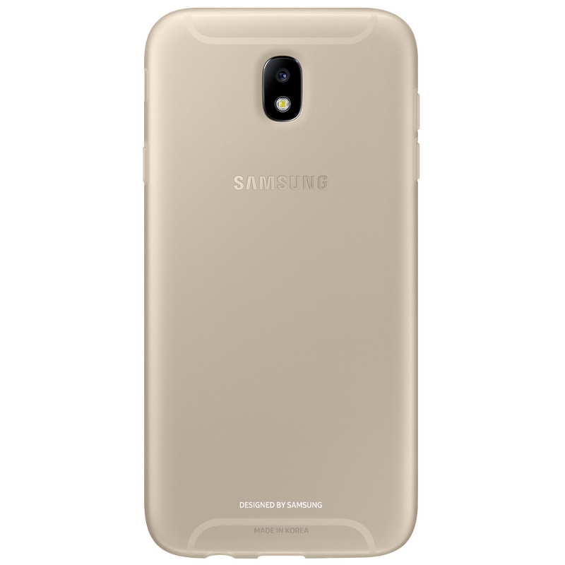 Galaxy J7 (2017) Jelly Cover goud EF-AJ730TFEGWW