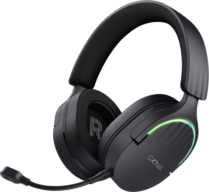 Trust Fayzo GXT491 Draadloze PC/PlayStation headset Zwart