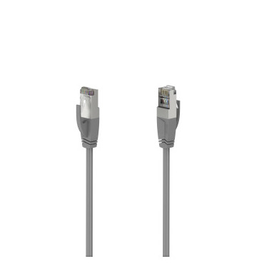 Hama Netwerkkabel, CAT-5e, 1 Gbit/s, F/UTP afgeschermd, 20,00 m UTP kabel Grijs