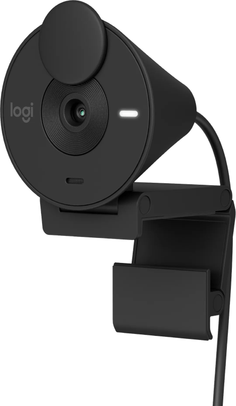 Logitech Brio 300 Full HD Webcam Zwart