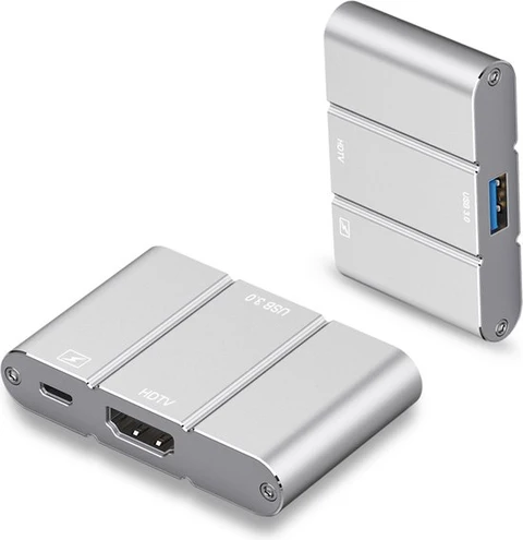 HDMI adapter - USB 3.0 naar HDMI AV converter - Geschikt voor iPhone iPad Samsung Android - Telefoon & tablet