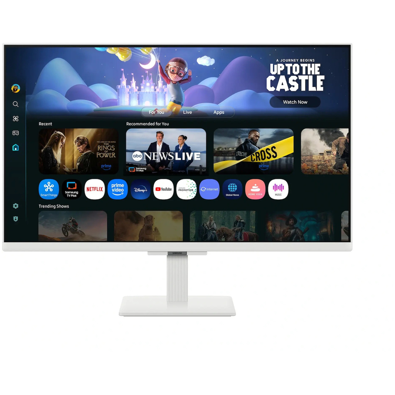Samsung Smart Monitor M5 M50D FHD LS27FM501EUXEN Monitor Wit