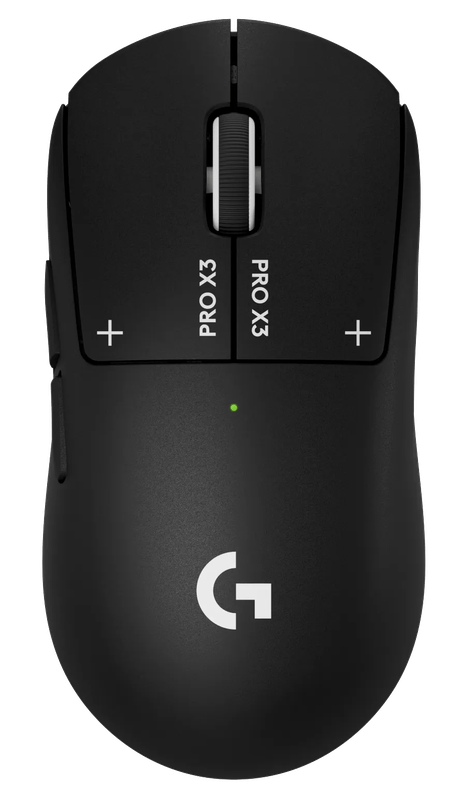 Logitech G PRO X3 SUPERSTRIKE LIGHTSPEED Zwart